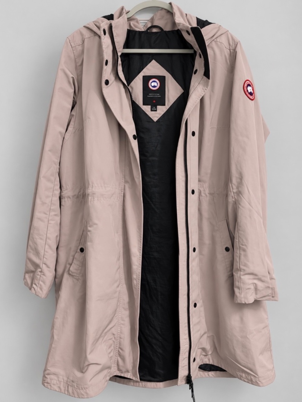 Canada Goose Belcarra Hooded Jacket – Lucent Rose – Large